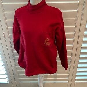 Calvin Klien red sweater. Nice for Fall